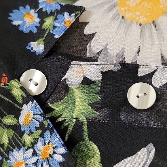 RARE | VTG | Daisy Print 2 Piece Skirt Set - Picture 4 of 16